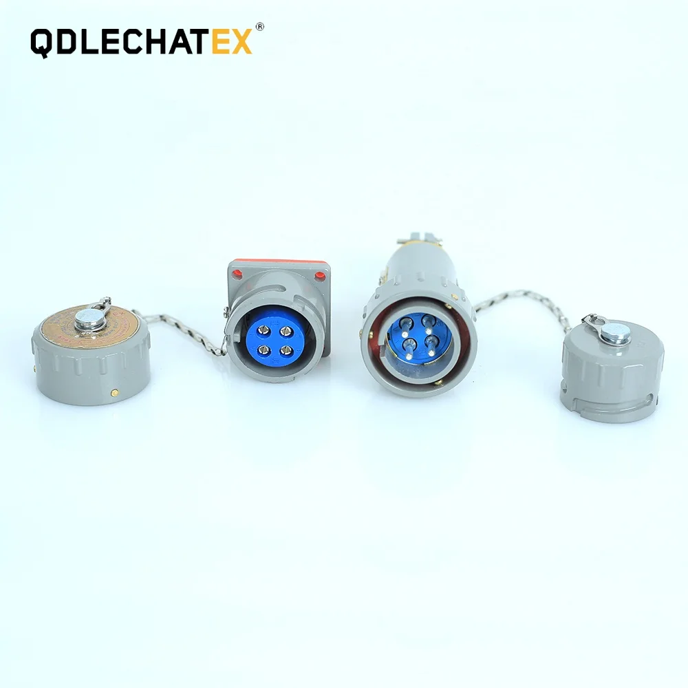 Ex 25A/YT/GZ-4J No spark three phase quadrupole socket plug