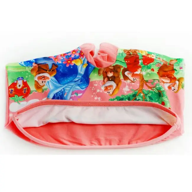 Трусы-боксеры для девочек нижнее белье с мультяшным рисунком шорты