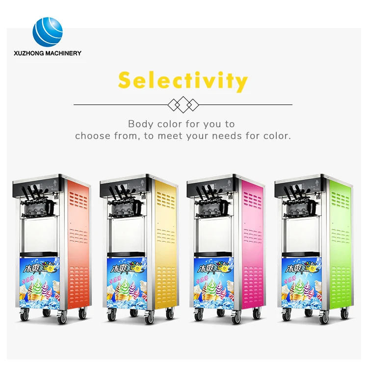 Softy ice cream machine competitive price commercial ice cream machine