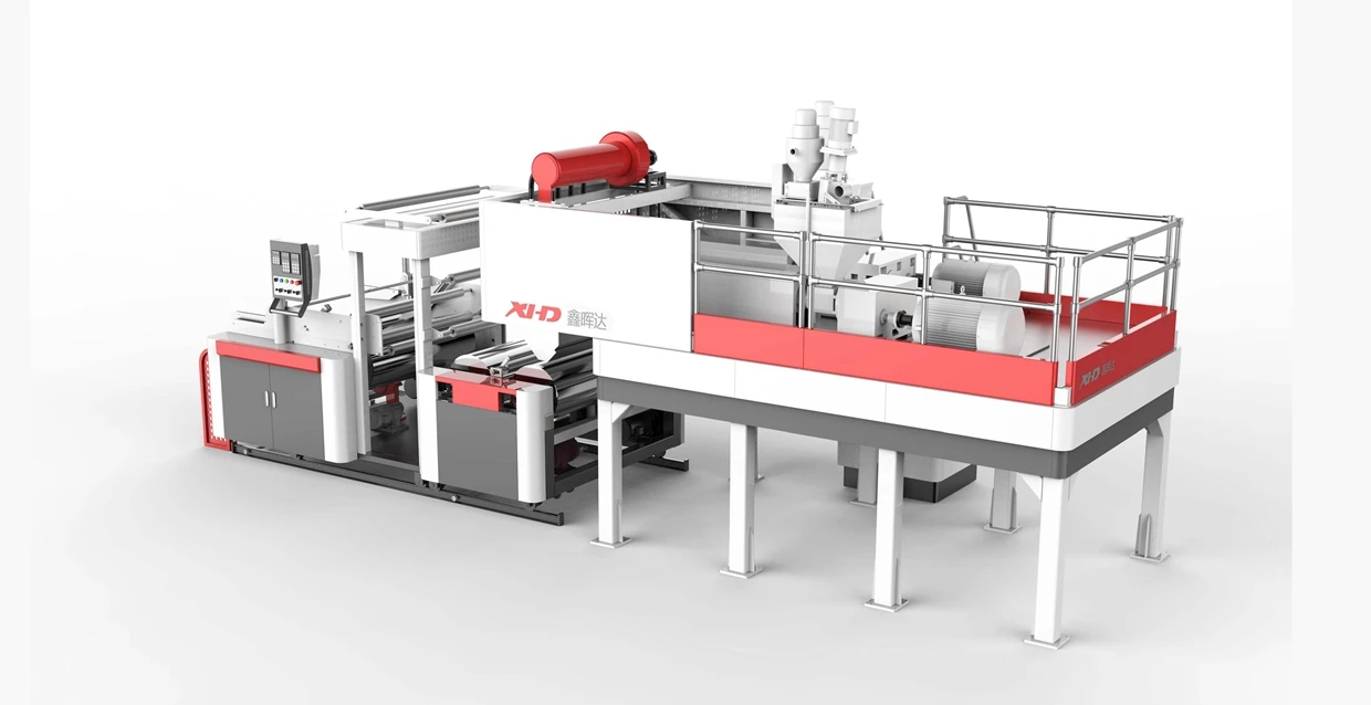 XHD 1000mm Double Layers Best-selling Stretch Cling Film Machine