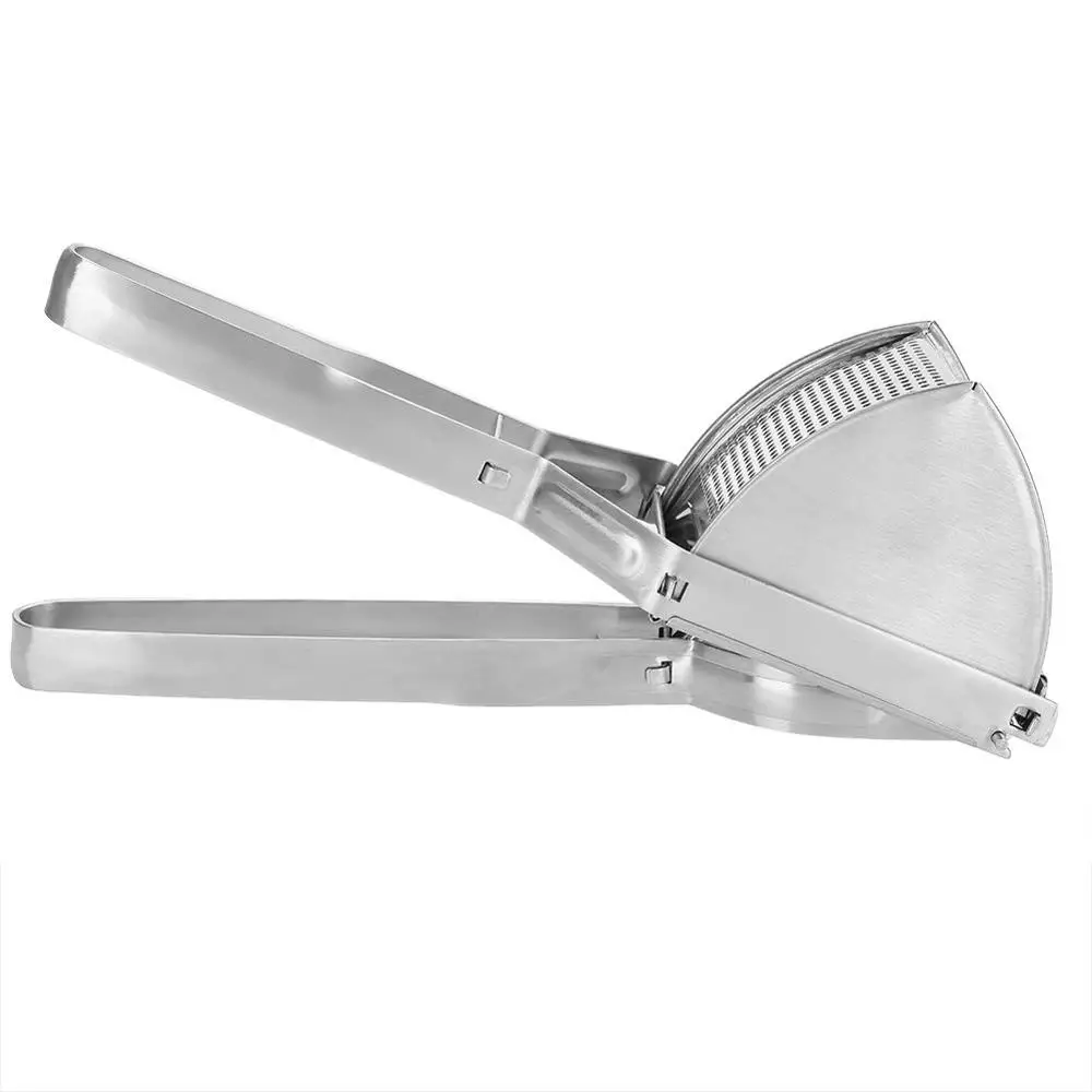 Heavy Duty Stainless Steel Potato Ricer Manual Masher for Potatoes, Fruits, Vegetables, Yams, Squash, Baby Food and More