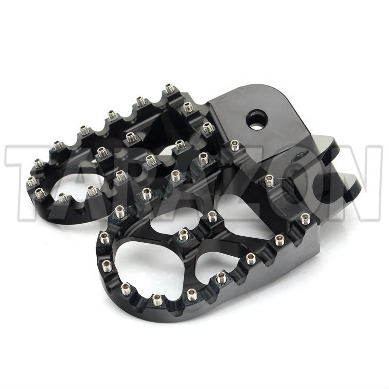 Закаленные 57 мм пятно зубы мотоцикл ног peg для BMW