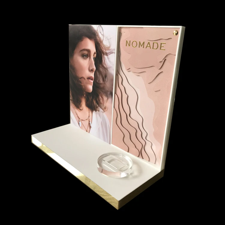 Хорошая репутация Высокое качество акриловая бутылочка для парфюма дисплей стенд