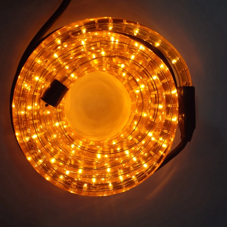 PVC Super Bright  Party decoration Best Quality led garland christmas decoration light led rope light waterproof rope led light