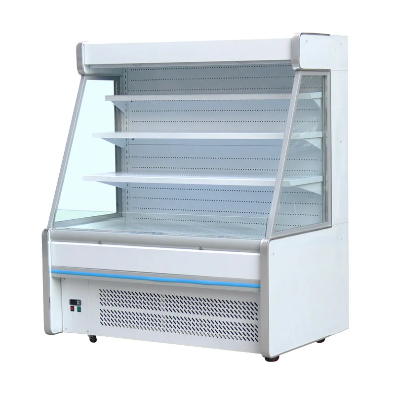 dairy showcase chiller refrigerated supermarket display cabinet