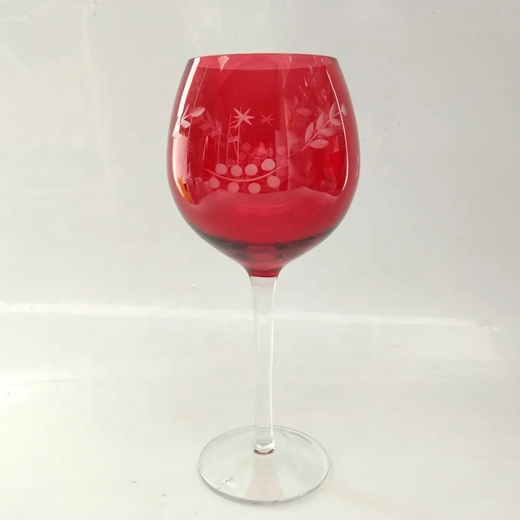 red color martini glass and 30oz wine glasses set of 4