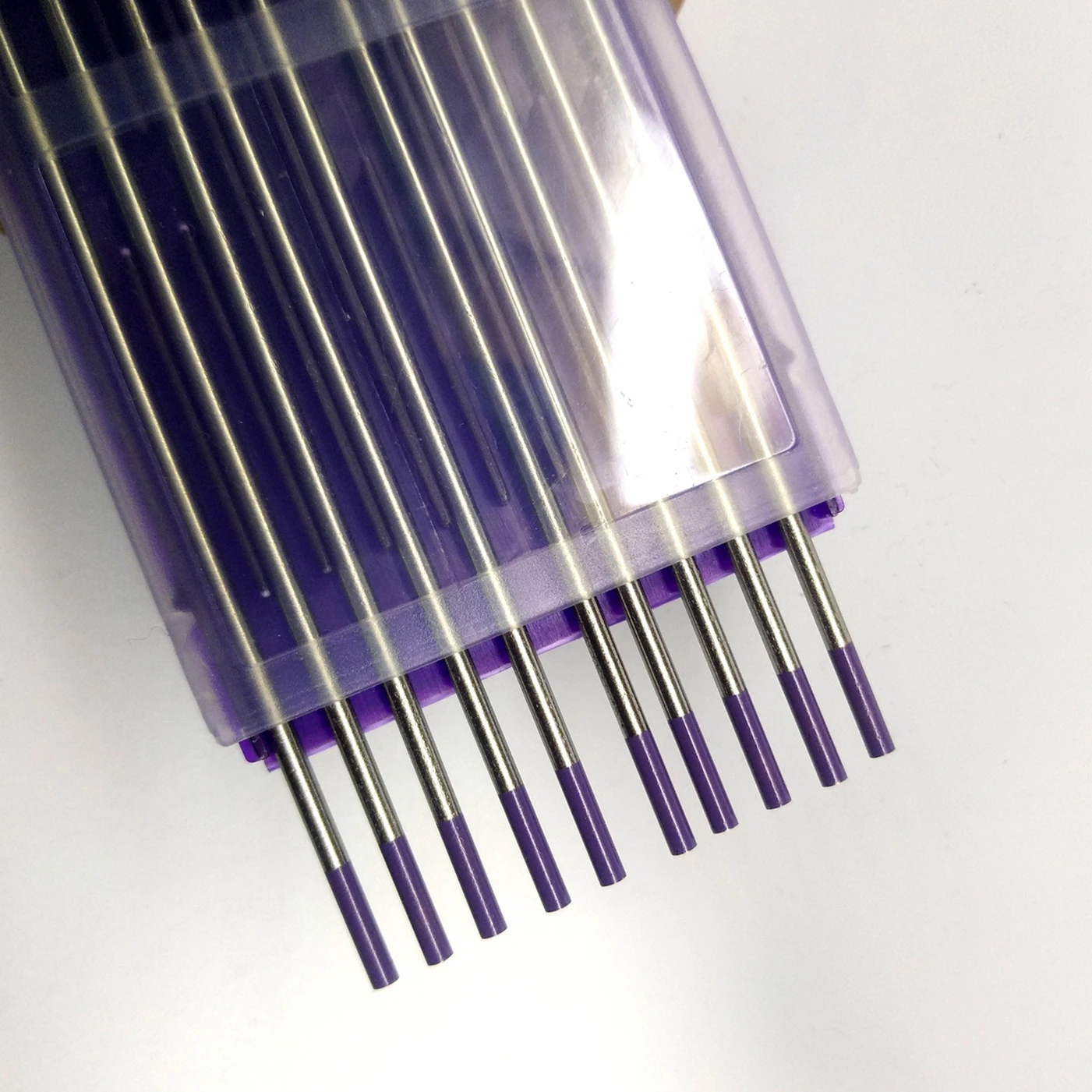 Argon Welding Tungsten Needle 2.4mm x 175mm (Purple, E3)10Pcs / Pack For Welding Machine