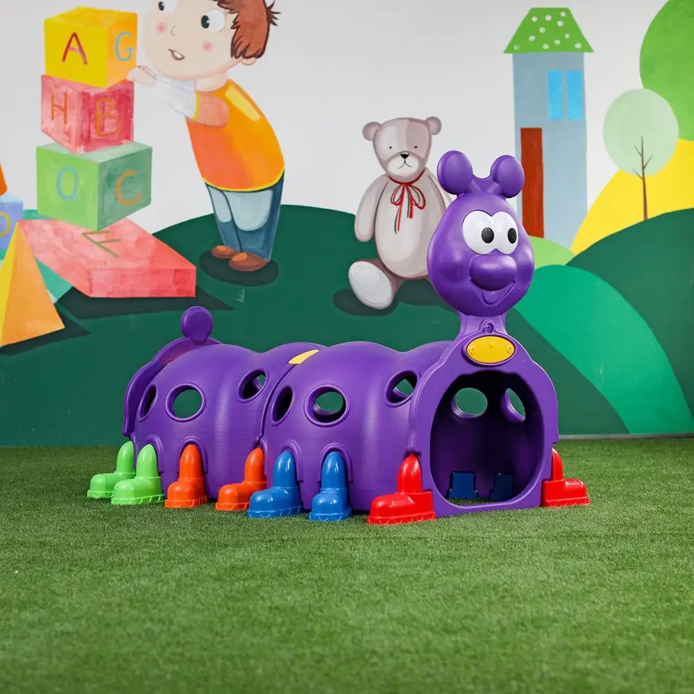 playground indoor or outdoor kids plastic tunnel for kids