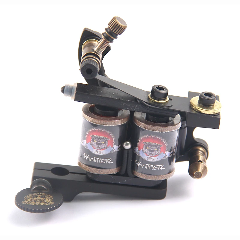 Professional  Tattoo Coil Machine Gun 10 Wrap Rotary Tattoo Machine Frame