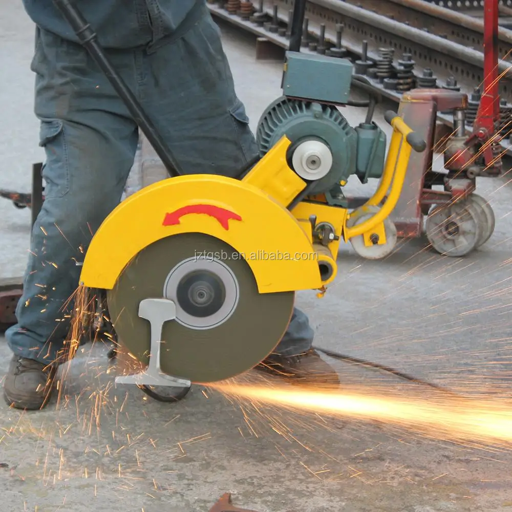 Multi-fuction blade rail saw and low noise operation of rail cutter