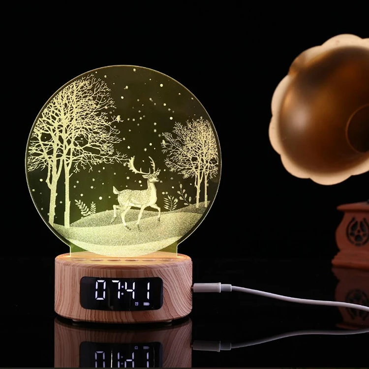 Christmas Flashing Music Light Speaker