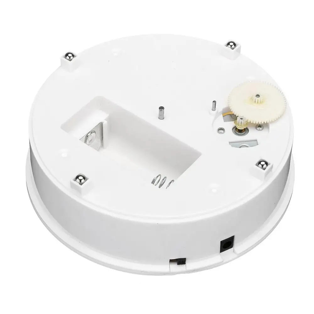 white velvet on top Rotating Turntable Revolving Modelling Tool Display Stand Plate For Jewelry Watch Digital Product