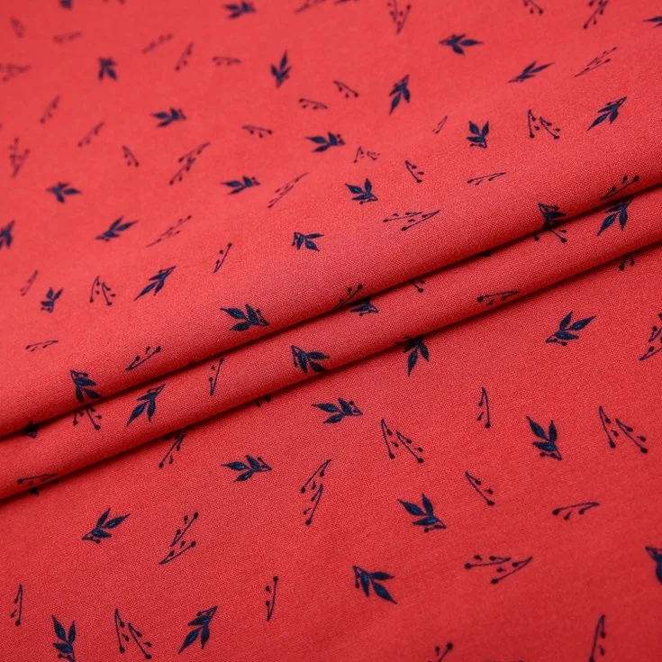 Мягкая модная ткань из вискозы с принтом, 100% вискозное плетение для платьев, сделано в шаосине