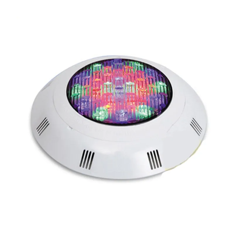 
12Volt Input IP68 waterproof Underwater application Swimming pool led lights 12W plastic material surface mounted lamp 