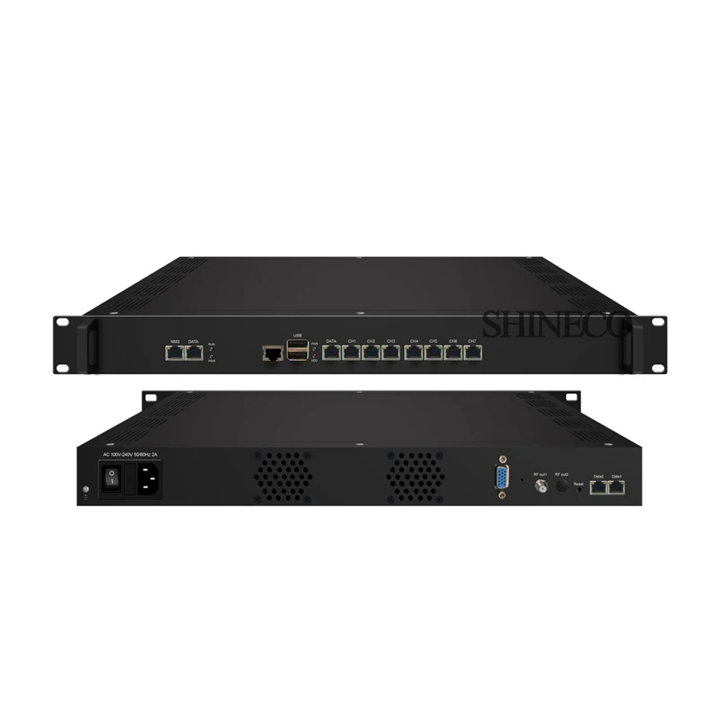 IP шлюз конвертер протоколов UDP HTTP HLS RTSP DVB-C QAM DVB-T ISDB-T