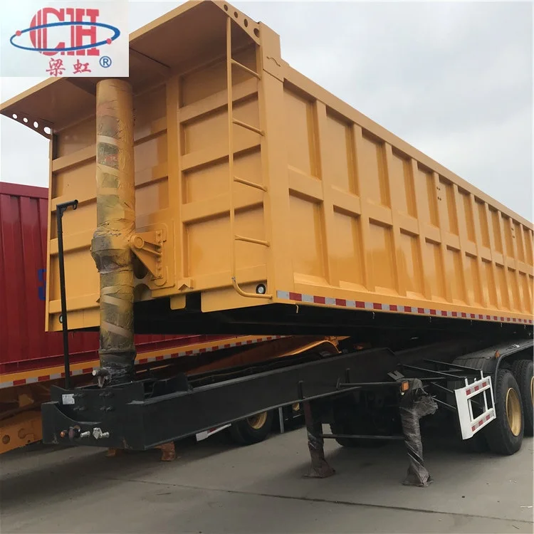 Jining LiangHong Brand Semi-trailer Dump Truck Dumping Trucks For Sale