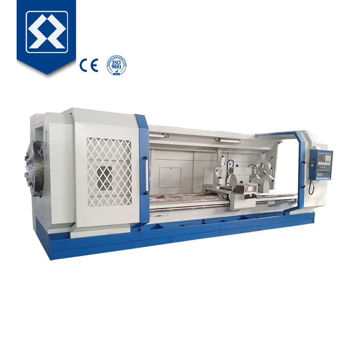 
New cnc torno QK1313 cnc metal pipe threading lathe machine tool bed 