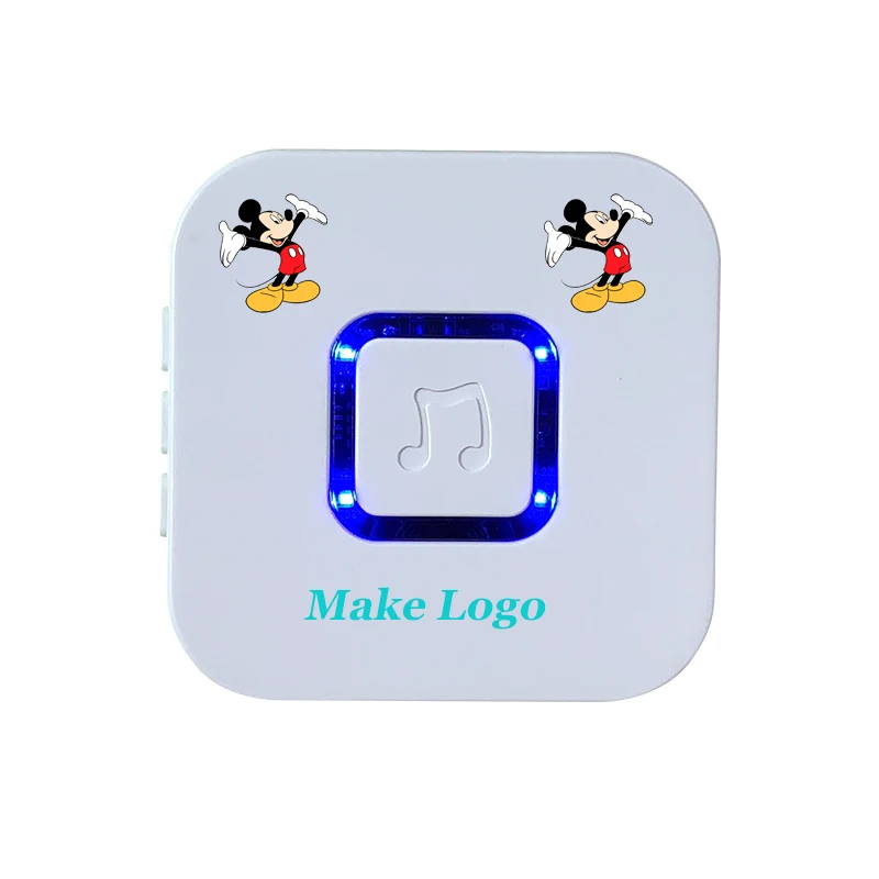 Artom дешевая беспроводная дверь колокольчика с 52 мелодиями звонка, покрывающими 400 метров