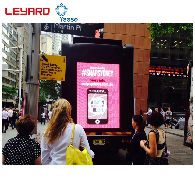 isuzu led screen truck mobile truck for advertising and promotion