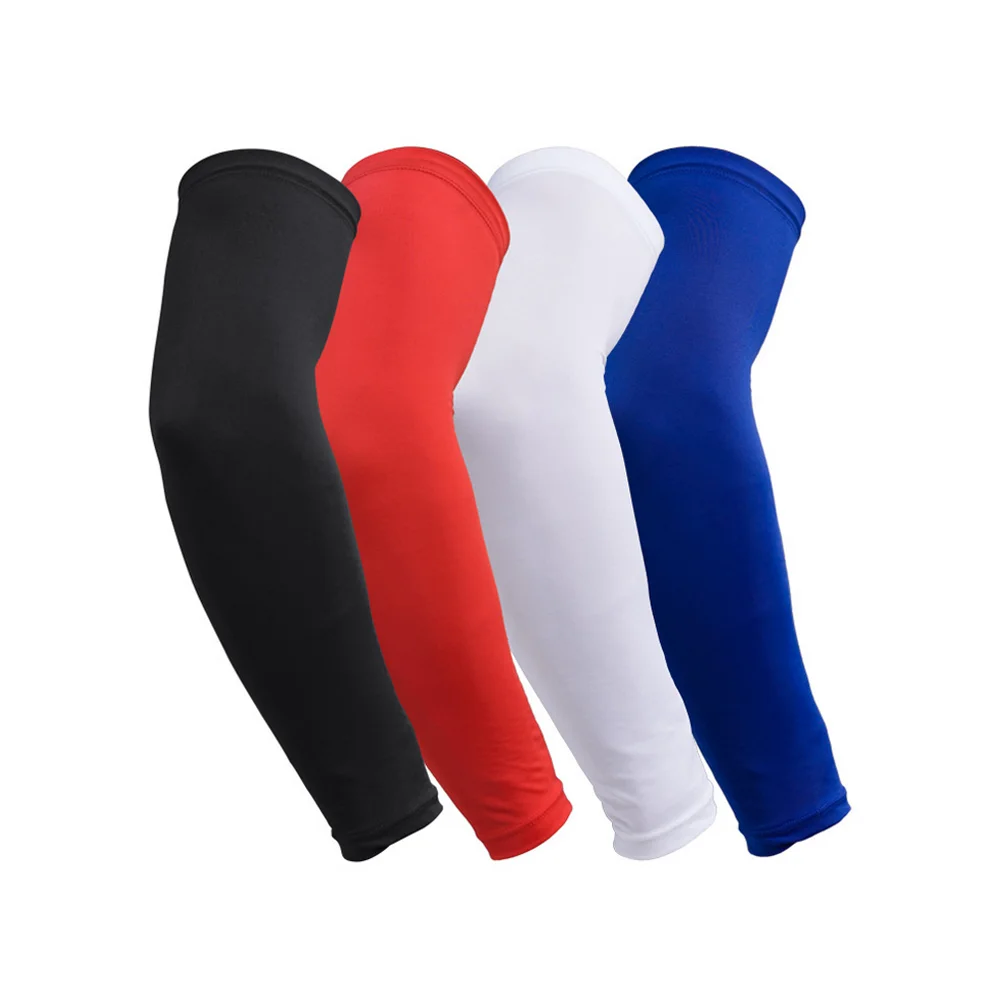 Compression Arm Sleeves Men Women Basketball Tennis Running Lymphedema Fitness Sport Recovery Elbow Sleeve