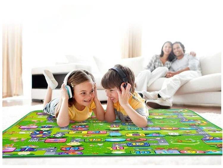 2022 EPE Foam Eco-Friendly Soft Kids Children Large Baby Activity Gym Toys Crawling Play Mat