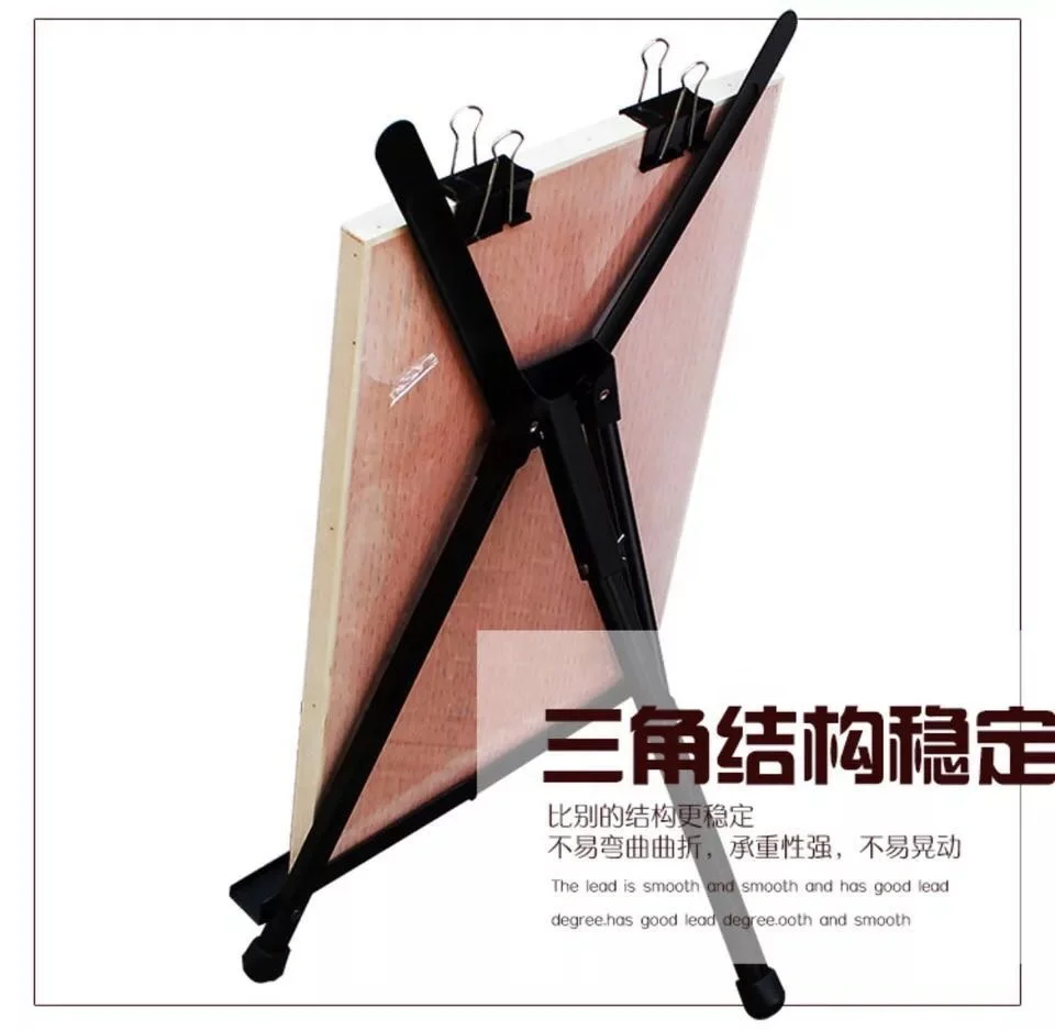 HAITU Europe Regional Feature small size Metal mini art canvas Tabletop easel 49cm