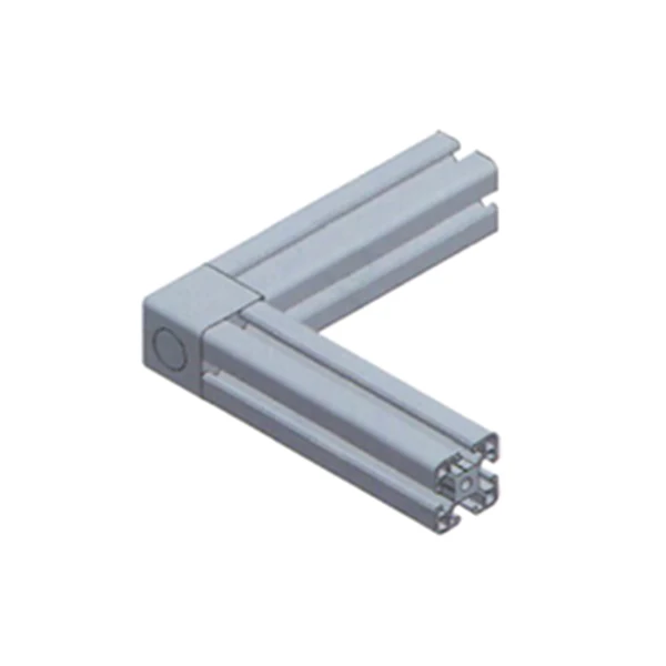 Aluminum Profile Accessory Alu Color 2 Way Cubic Corner Joint Connector