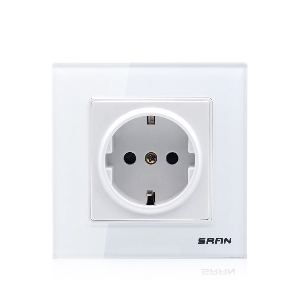 Немецкая панель из закаленного стекла 16 ампер для дома