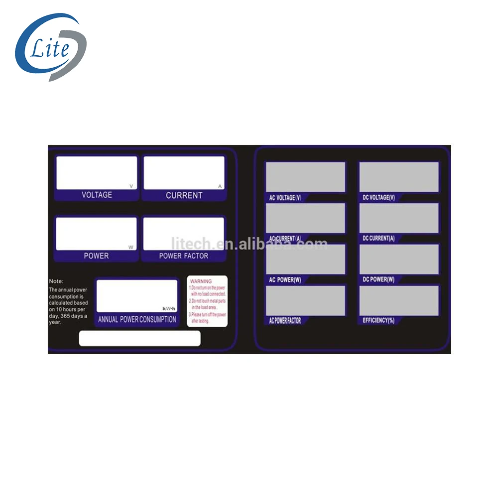 LED Bulb Driver Power Meter LED Tester LUX Meter LED Test Box