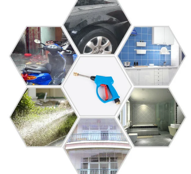 
Multi-function car washing water cleaning gun with pure copper metal high-pressure for Car washing 