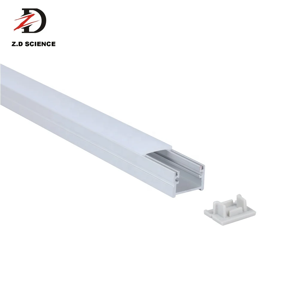 Anodized Silver Waterproof LED Strip Light Aluminum Profile Floor Decoration Light IP65 Waterproof