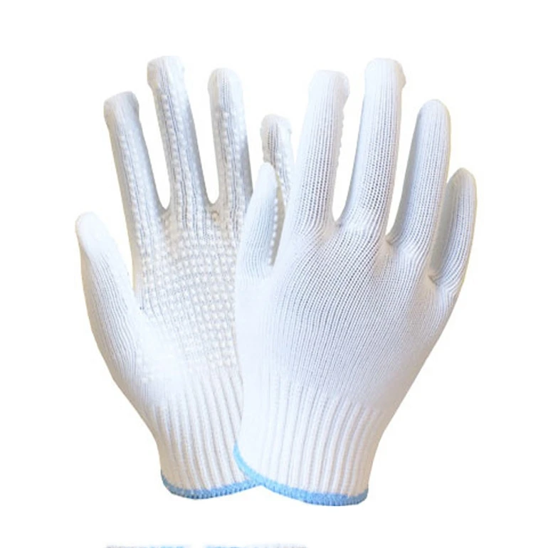 Nylon Lined Rubber Gloves For Industrial Use