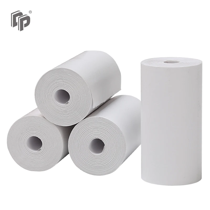 
POS machine usage thermal paper 80*80mm 55g for ATM banknote paper and medical thermal paper 