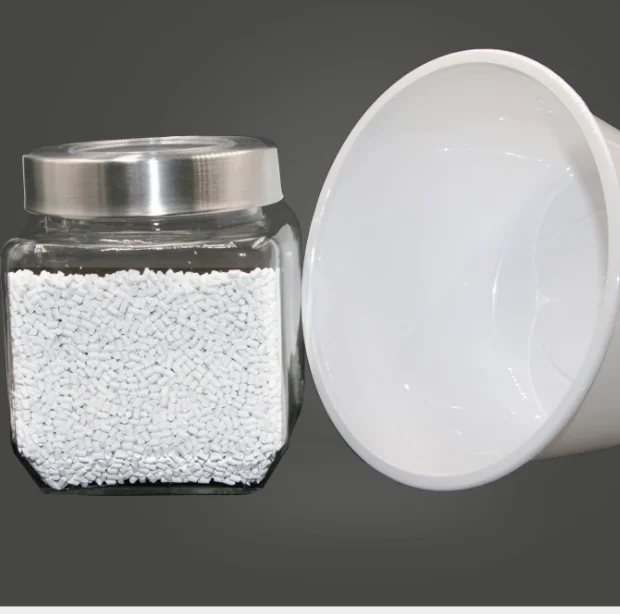 24h top sales of Pure white plastic PP masterbatch for in good price