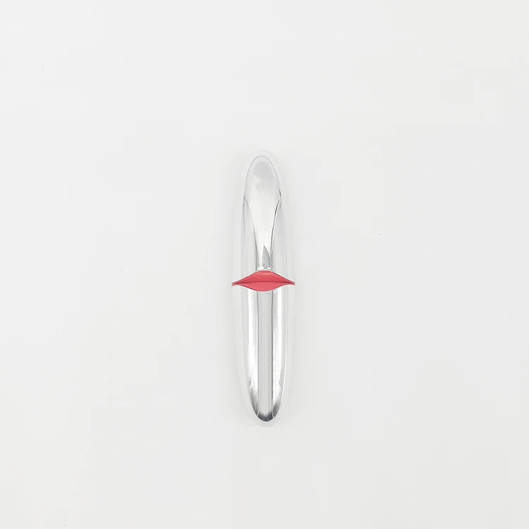 KH027 in stock lipstick container plastic square silvery empty lipstick tube packaging