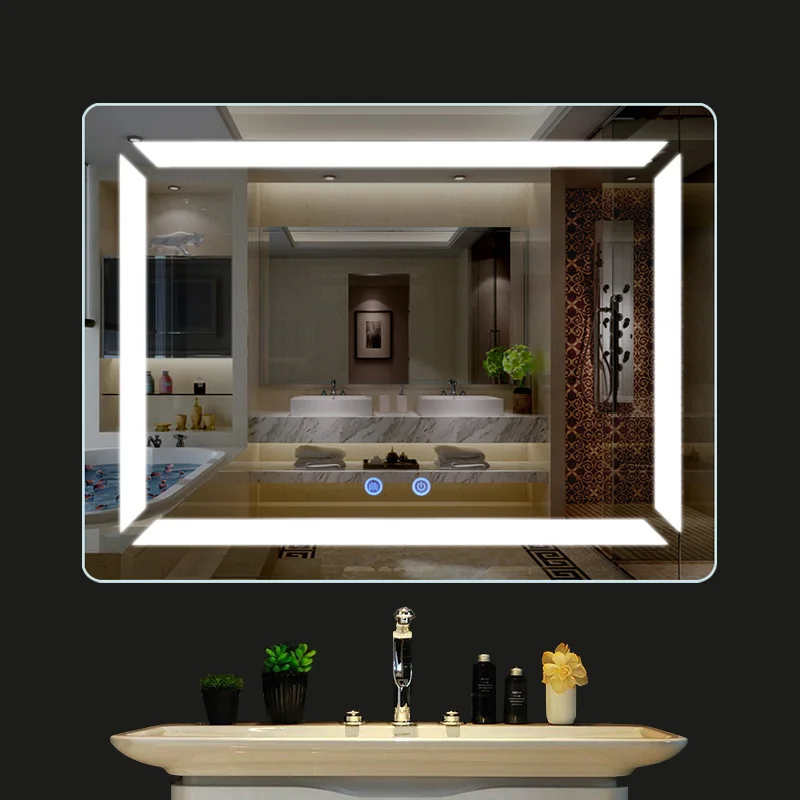Wholesale Salon Illuminated Lighted Vanity Touch Sensor Switch Screen Smart Led Mirror