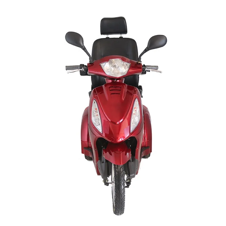 Fashion Style 3-Wheel Motorcycle Car Passenger Handicapped Scooter Three Wheel Tricycle