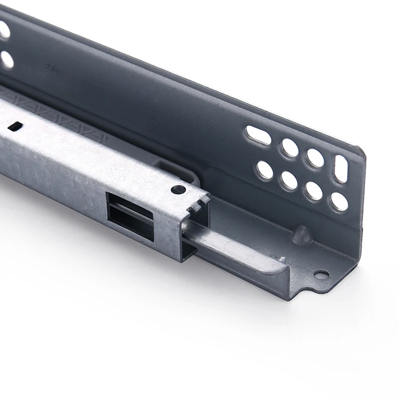 push open soft close undermount furniture drawer slide for keyboard tray