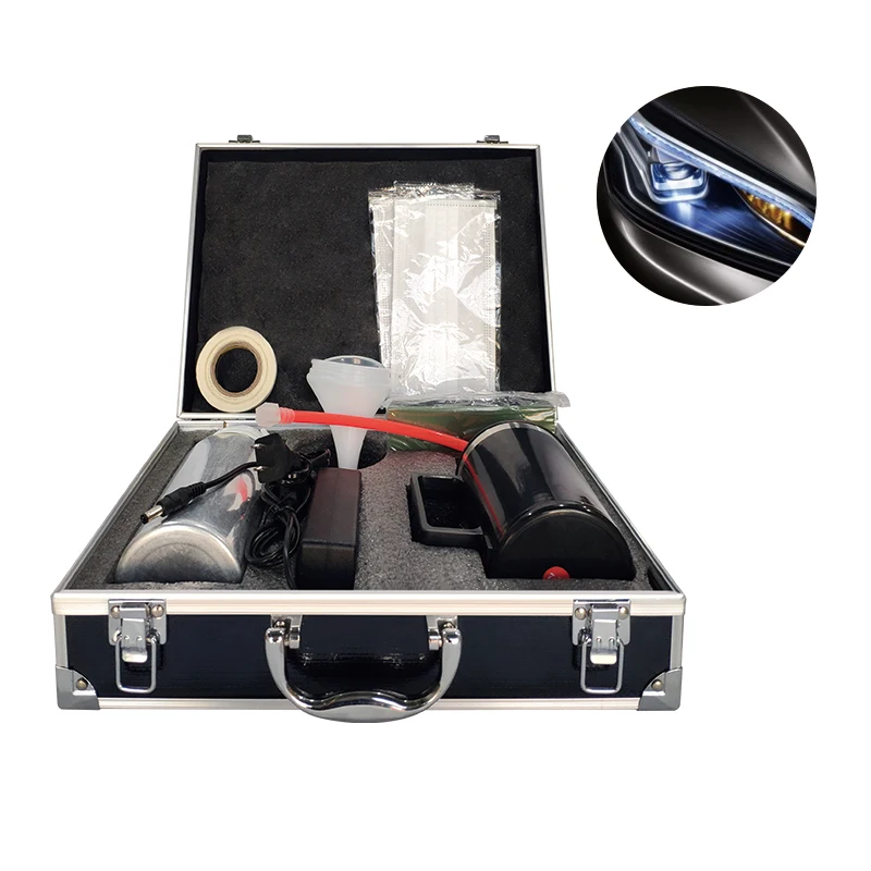 
Head Light Cleaning Kit Head Lamp Nano Coating Headlicht Polish Steam Device 