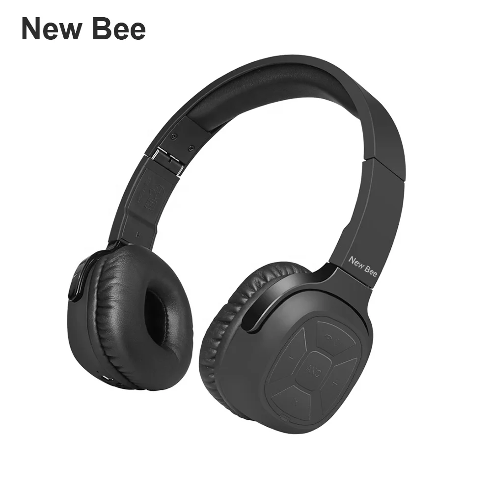 С шумоподавлением Беспроводная оголовье bluetooth V4.1 гарнитура наушники с микрофоном