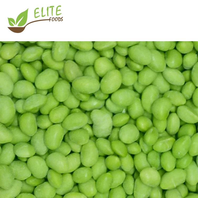 
New season iqf frozen green edamame peeled beans 