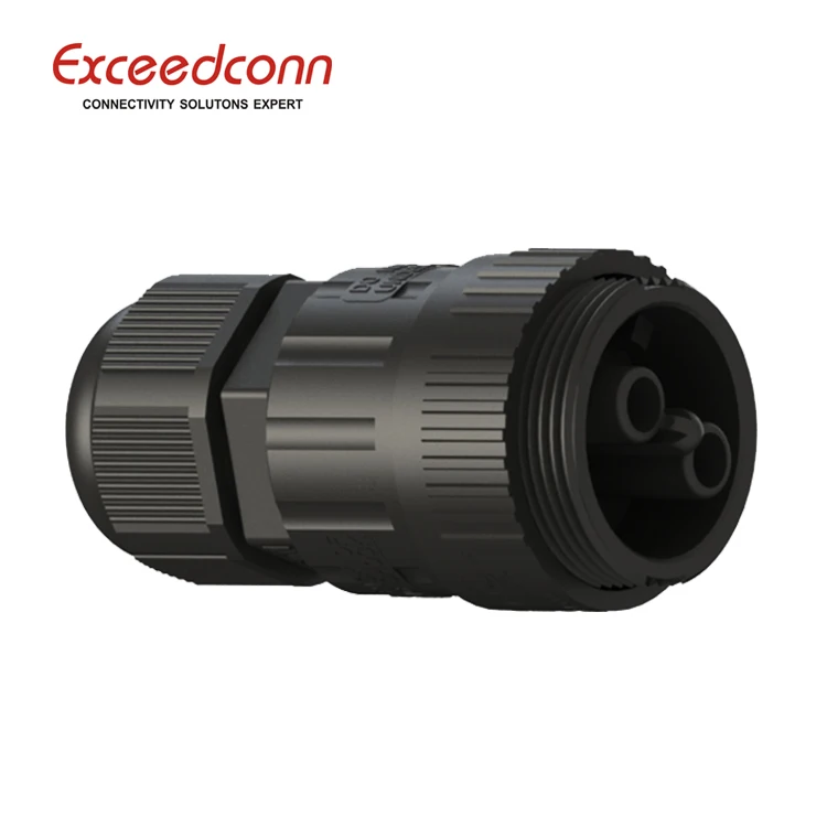 outdoor lighting Waterproof Connector Series 2 pin Male wire dc connector