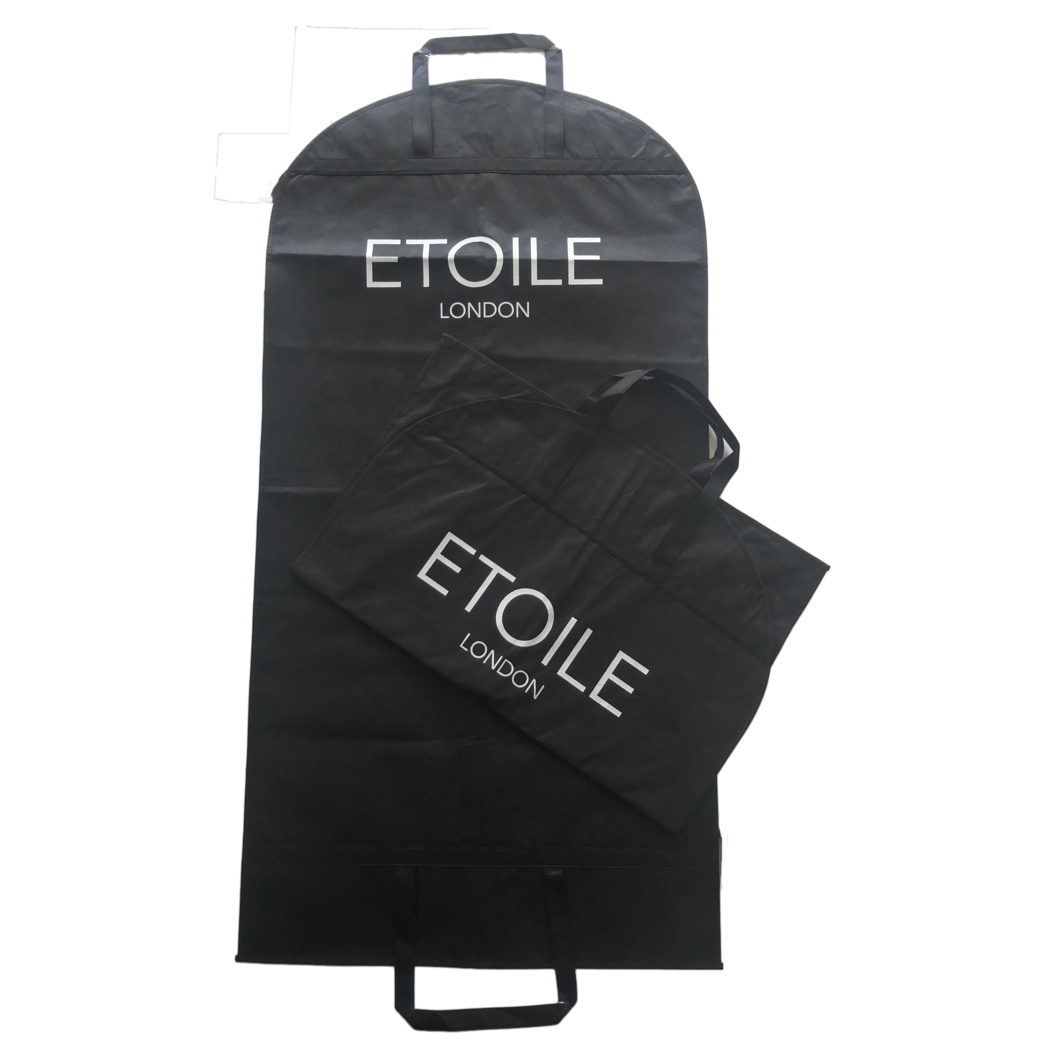 
Sedex cheap customized recyclable foldable dustproof in eco-friendly material non woven garment bag suit cover 