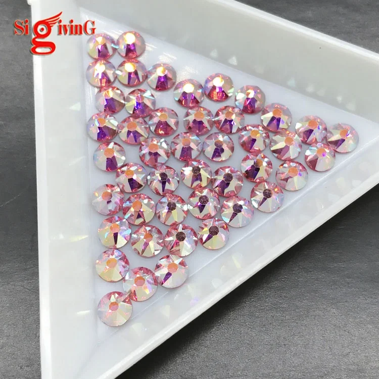 Shinny Glass Cristal flat back rhinestone SS12 clear crystal for bikini