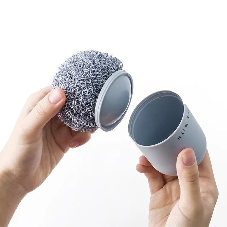 PP Polyester Fiber Plastic Small Kitchen Dish Sink Wash Cleaning Washing Scrub Wire Brush Kitchen Gadgets