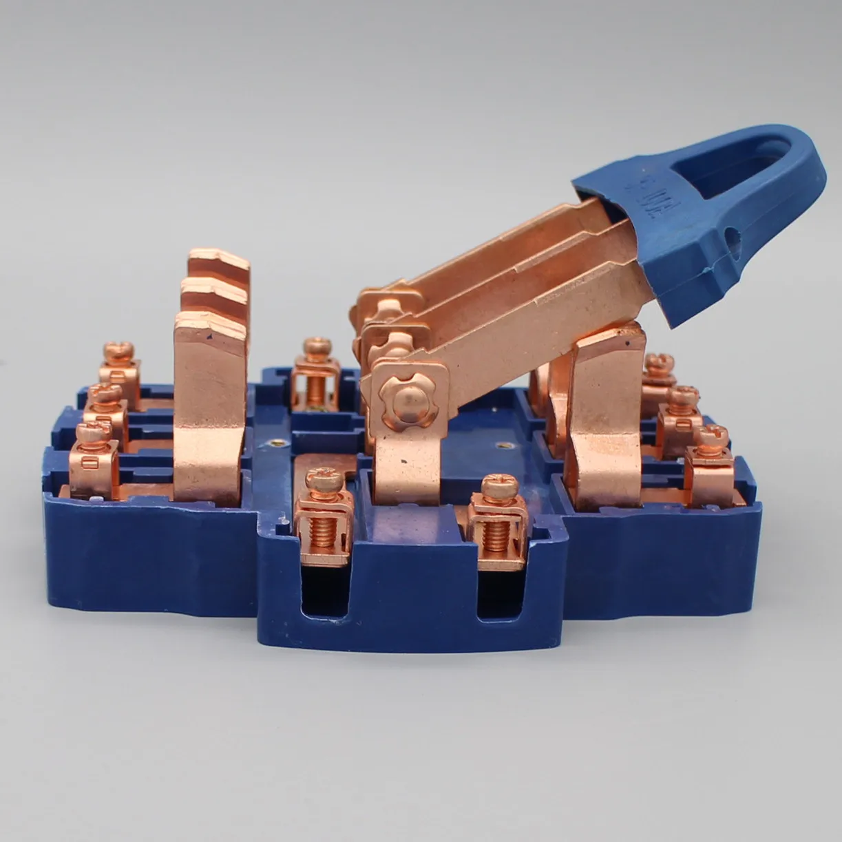 double pole double throw switch 4P 100A 380v copper changeover switch