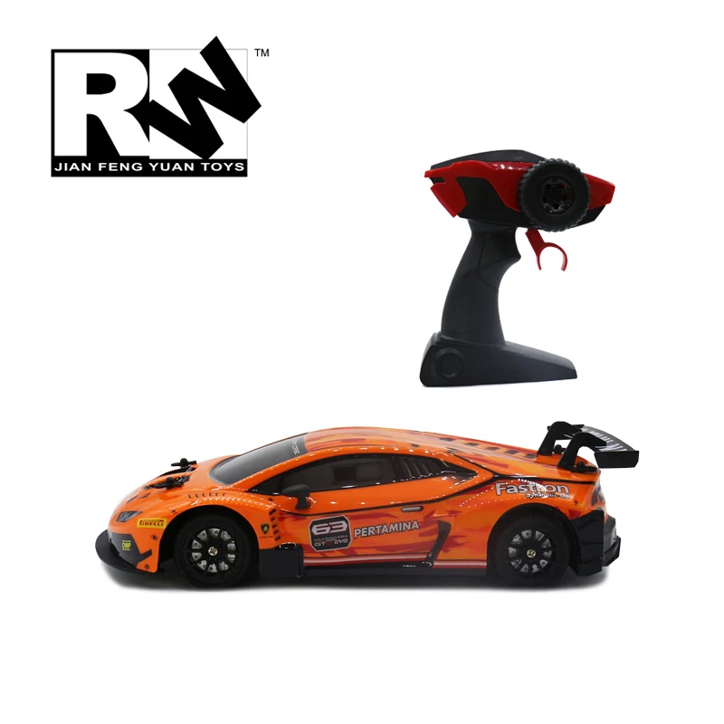  RW игрушки Горячая Распродажа Rc гоночный автомобиль детские 1 16 Дрифт LAMBORGHINI HURACAN GT3 с дистанционным управлением 6616 м радиоуправляемая модель батарея 1:16