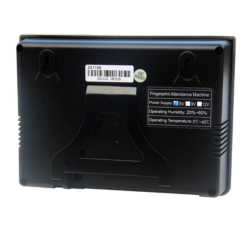 RS232/485, TCP/IP,USB-host, USB-client, WiFi Communication and Fingerprint Biometric Measurement time attendance machine