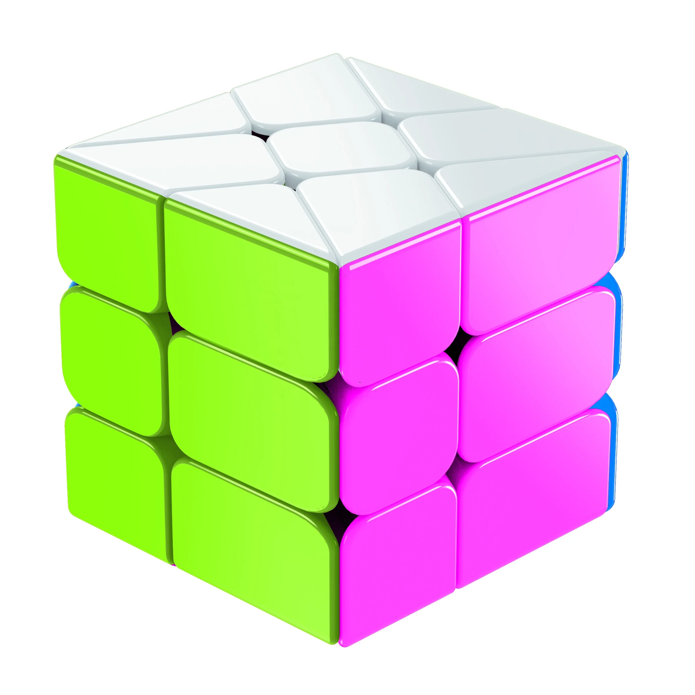 intelligent 5.7cm level 3 ABS plastic fanxin folding cube toy for kids