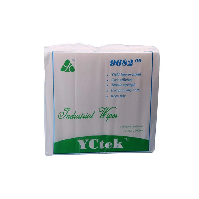 Professional  100% Polyester Manufacture  Nonwoven Cleaning  Cleanroom Wiper